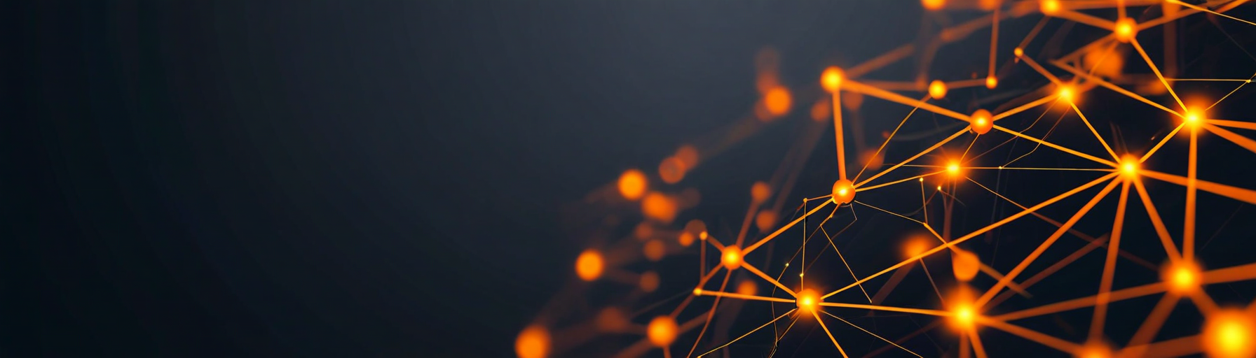 Network of connected nodes